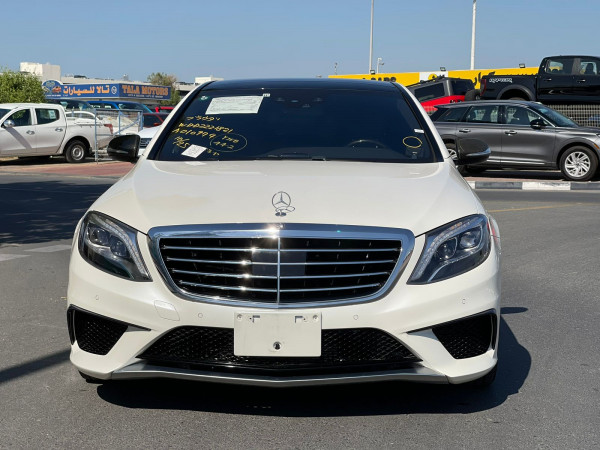Mercedes-Benz S 550 2014/ White LHD Gasoline AT Sedan 2WD