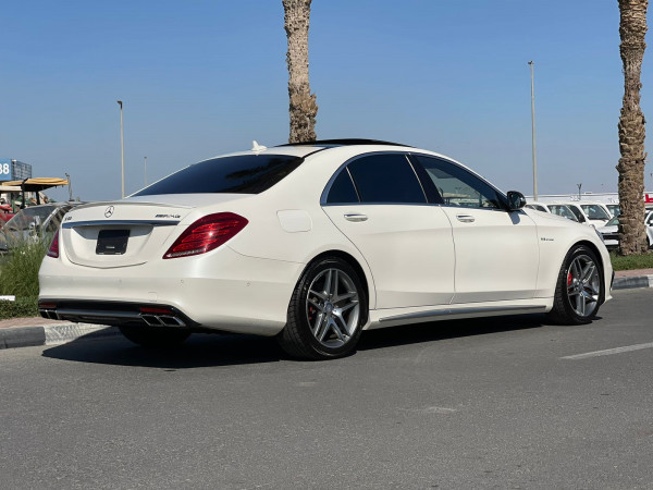 Mercedes-Benz S 550 2014/ White LHD Gasoline AT Sedan 2WD view 3