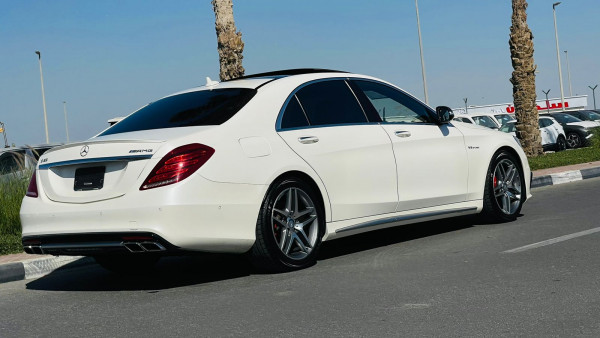 Mercedes-Benz S 550 2014/ White LHD Gasoline AT Sedan 2WD view 4