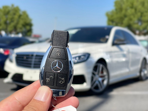 Mercedes-Benz S 550 2014/ White LHD Gasoline AT Sedan 2WD view 9