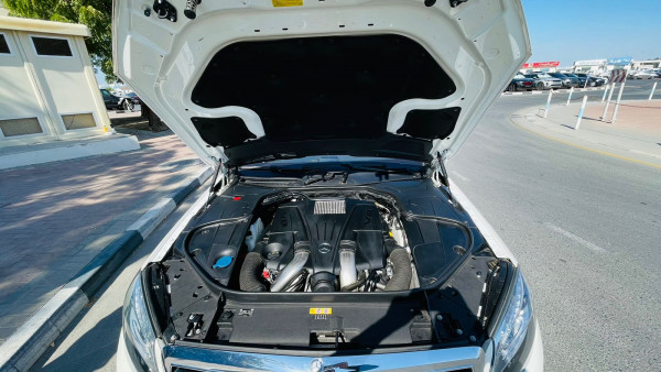 Mercedes-Benz S 550 2014/ White LHD Gasoline AT Sedan 2WD view 13