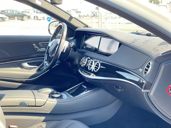 Mercedes-Benz S 550 2014/ White LHD Gasoline AT Sedan 2WD view 14