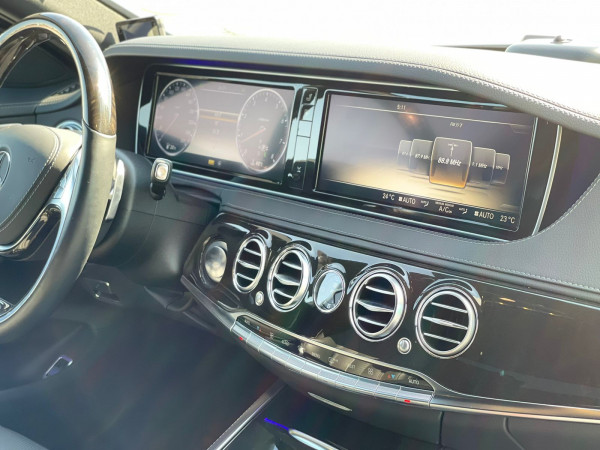 Mercedes-Benz S 550 2014/ White LHD Gasoline AT Sedan 2WD view 17