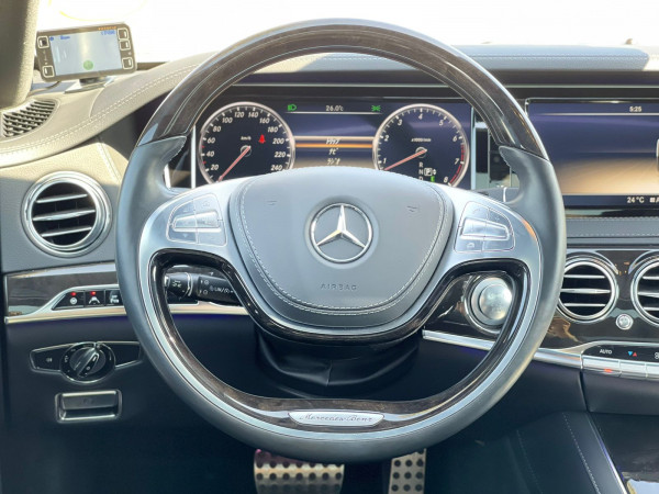 Mercedes-Benz S 550 2014/ White LHD Gasoline AT Sedan 2WD view 21