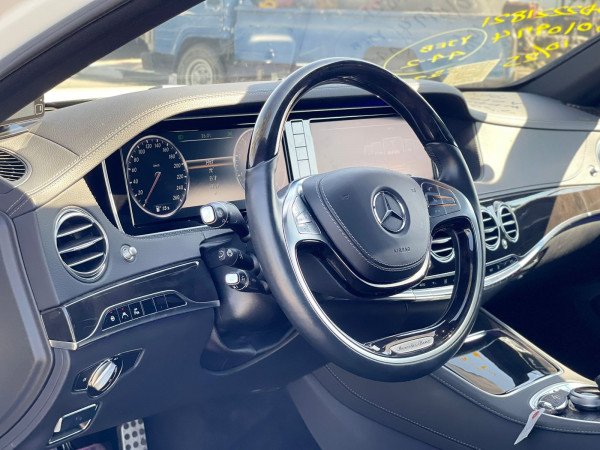 Mercedes-Benz S 550 2014/ White LHD Gasoline AT Sedan 2WD view 26