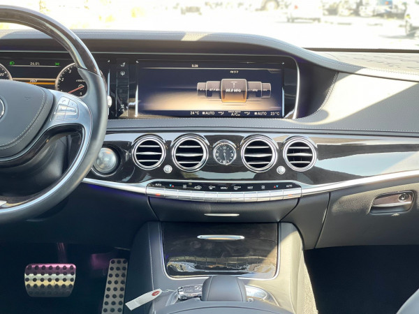 Mercedes-Benz S 550 2014/ White LHD Gasoline AT Sedan 2WD view 27