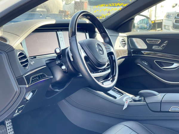 Mercedes-Benz S 550 2014/ White LHD Gasoline AT Sedan 2WD view 31
