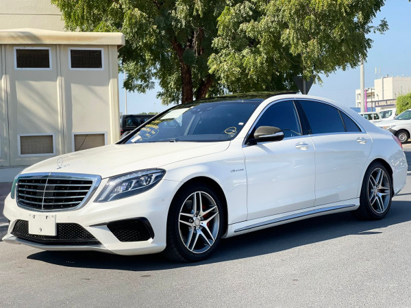 Mercedes-Benz S 550 2014/ White LHD Gasoline AT Sedan 2WD view 42