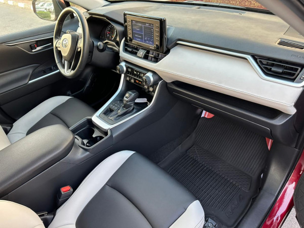 Toyota RAV 4 2021/ Red LHD Petrol AT SUV 4WD view 2