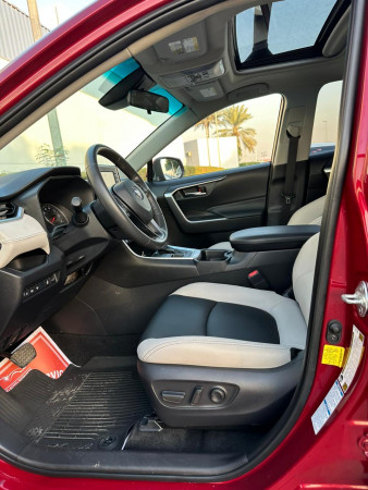 Toyota RAV 4 2021/ Red LHD Petrol AT SUV 4WD view 3