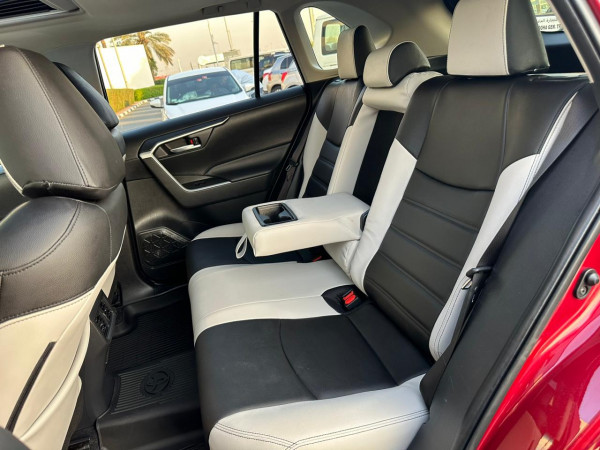 Toyota RAV 4 2021/ Red LHD Petrol AT SUV 4WD view 4