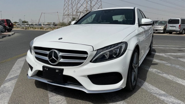 Mercedes-Benz C 180 2018  White RHD Petrol AT Sedan 2WD