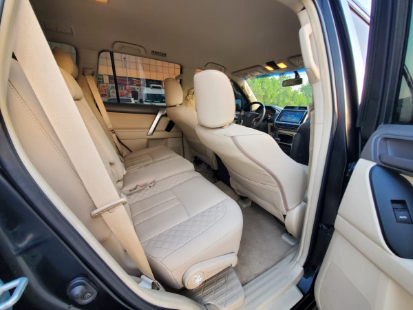 Toyota LAND CRUISER PRADO 2019 07 Black LHD Gasoline AT SUV 4WD view 2
