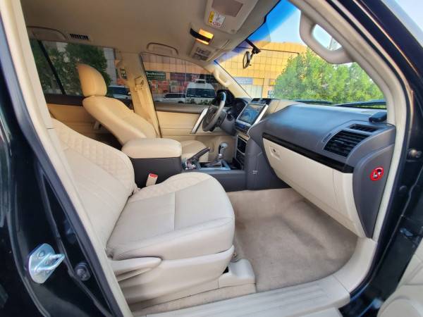 Toyota LAND CRUISER PRADO 2019 07 Black LHD Gasoline AT SUV 4WD view 3