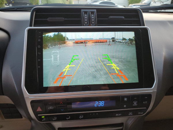 Toyota LAND CRUISER PRADO 2019 07 Black LHD Gasoline AT SUV 4WD view 10
