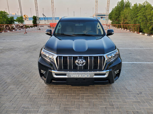 Toyota LAND CRUISER PRADO 2019 07 Black LHD Gasoline AT SUV 4WD view 11