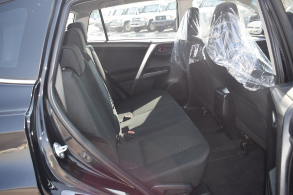 Toyota RAV 4 2017  Black RHD Petrol AT SUV 4WD view 4
