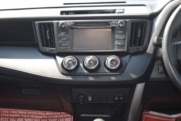 Toyota RAV 4 2017  Black RHD Petrol AT SUV 4WD view 8