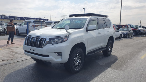 Toyota LAND CRUISER PRADO 2021 03 White RHD Diesel AT SUV 4WD