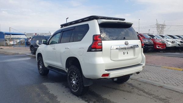 Toyota LAND CRUISER PRADO 2021 03 White RHD Diesel AT SUV 4WD view 7