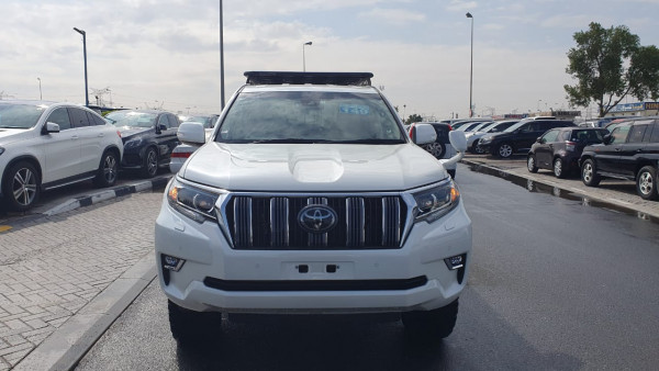 Toyota LAND CRUISER PRADO 2021 03 White RHD Diesel AT SUV 4WD view 8