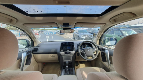 Toyota LAND CRUISER PRADO 2021 03 White RHD Diesel AT SUV 4WD view 12