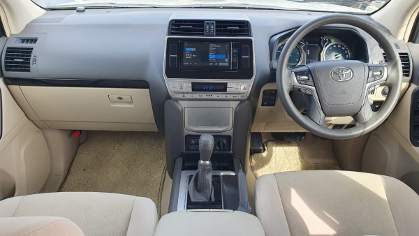 Toyota LAND CRUISER PRADO 2021 03 White RHD Diesel AT SUV 4WD view 14