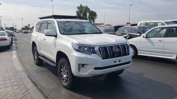 Toyota LAND CRUISER PRADO 2021 03 White RHD Diesel AT SUV 4WD view 15