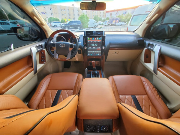 Toyota LAND CRUISER PRADO 2015/ Black LHD Gasoline AT SUV 4WD view 2