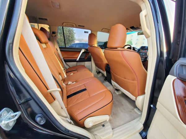 Toyota LAND CRUISER PRADO 2015/ Black LHD Gasoline AT SUV 4WD view 4