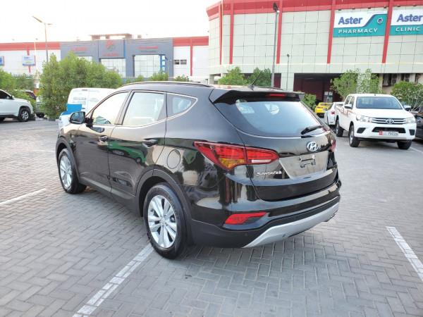 Toyota Santa Fe 2017  Black LHD Gasoline AT SUV 4WD view 9