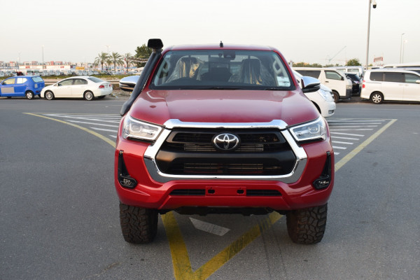 Toyota Hilux 2021/5 Red RHD Diesel MT Pickup 4WD