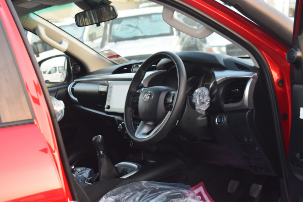 Toyota Hilux 2021/5 Red RHD Diesel MT Pickup 4WD view 2
