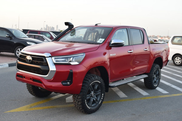 Toyota Hilux 2021/5 Red RHD Diesel MT Pickup 4WD view 20