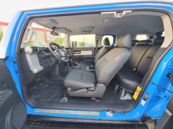 Toyota FJ Cruiser 2008/6 Blue LHD Petrol AT SUV 4WD view 8