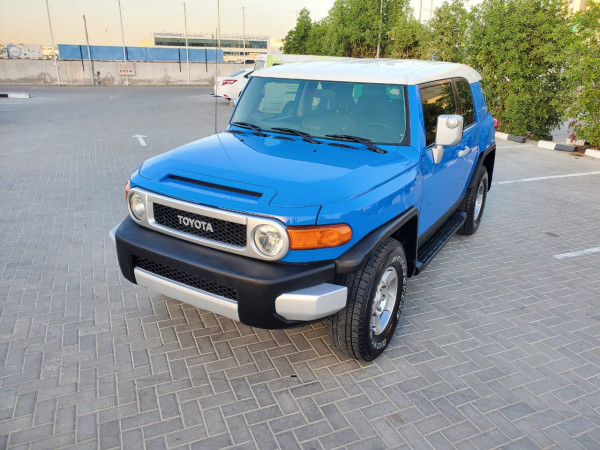 Toyota FJ Cruiser 2008/6 Blue LHD Petrol AT SUV 4WD view 10