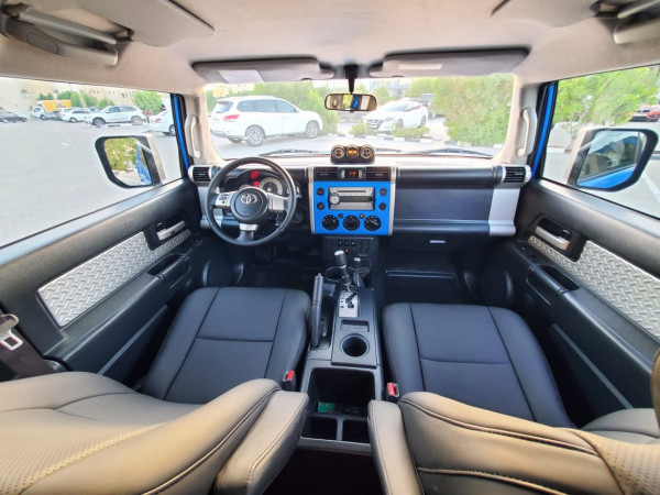 Toyota FJ Cruiser 2008/6 Blue LHD Petrol AT SUV 4WD view 13