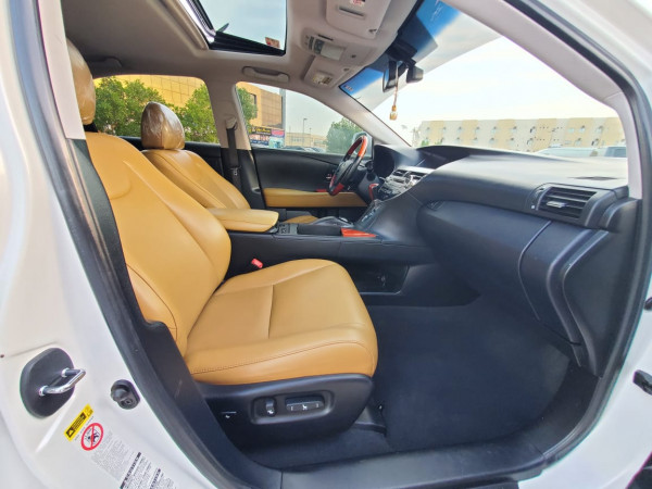 Lexus RX 350 2012  White LHD Petrol AT SUV 4WD view 4