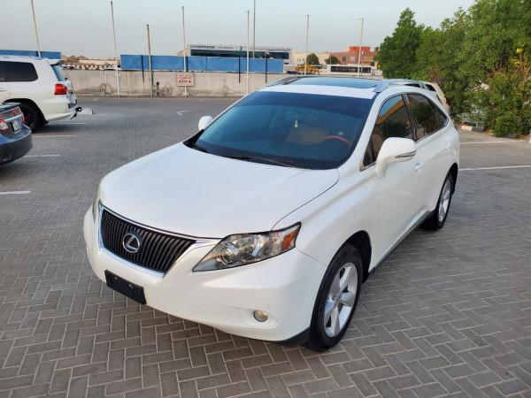 Lexus RX 350 2012  White LHD Petrol AT SUV 4WD view 11