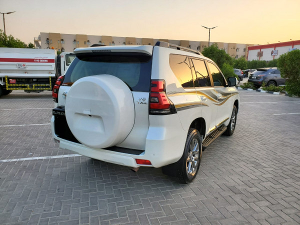 Toyota LAND CRUISER PRADO 2019  White LHD Gasoline AT SUV 4WD view 17