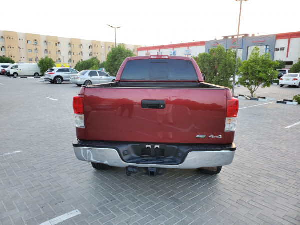 Toyota Tundra 2010  Red LHD Petrol AT Pickup 4WD view 12