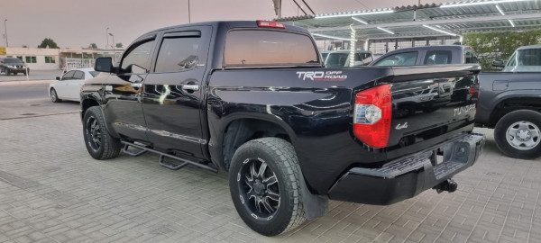 Toyota Tundra 2019  Black LHD Petrol AT Pickup 4WD view 3