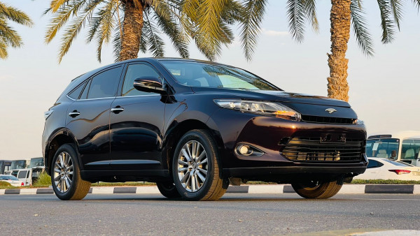 Toyota Harrier 2016/ Maroon RHD Petrol AT SUV 2WD view 4
