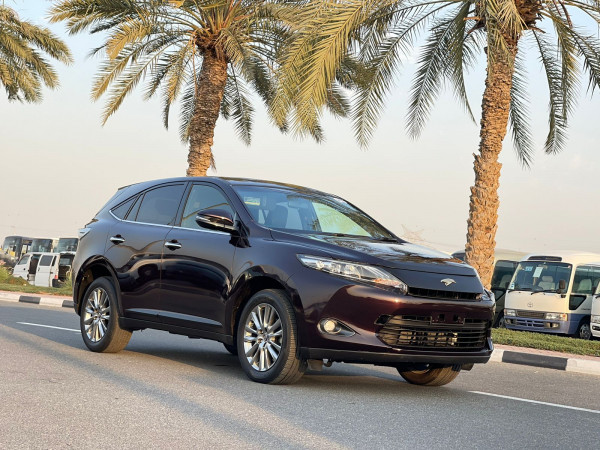 Toyota Harrier 2016/ Maroon RHD Petrol AT SUV 2WD view 44