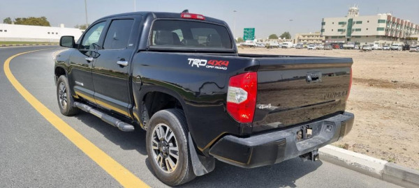 Toyota Tundra 2019  Black LHD Petrol AT Pickup 4WD view 3