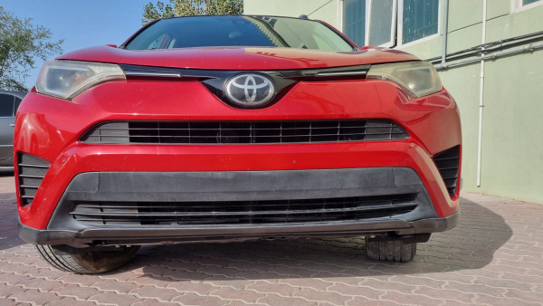 Toyota RAV 4 2017  Red LHD Petrol AT SUV 2WD view 2