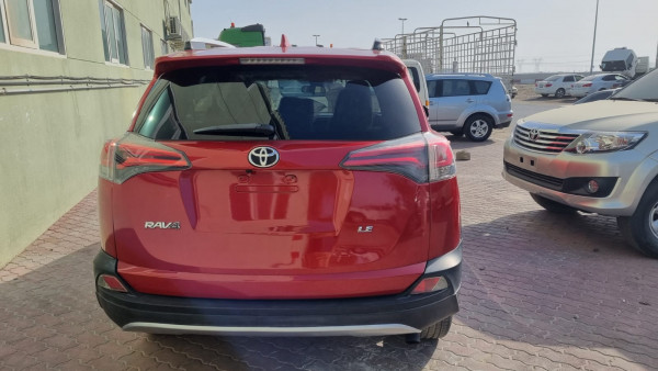 Toyota RAV 4 2017  Red LHD Petrol AT SUV 2WD view 6
