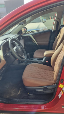 Toyota RAV 4 2017  Red LHD Petrol AT SUV 2WD view 9