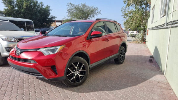 Toyota RAV 4 2017  Red LHD Petrol AT SUV 2WD view 11