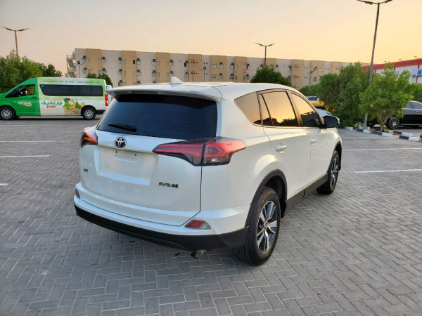 Toyota RAV 4 2018  White LHD Petrol AT SUV 2WD view 5